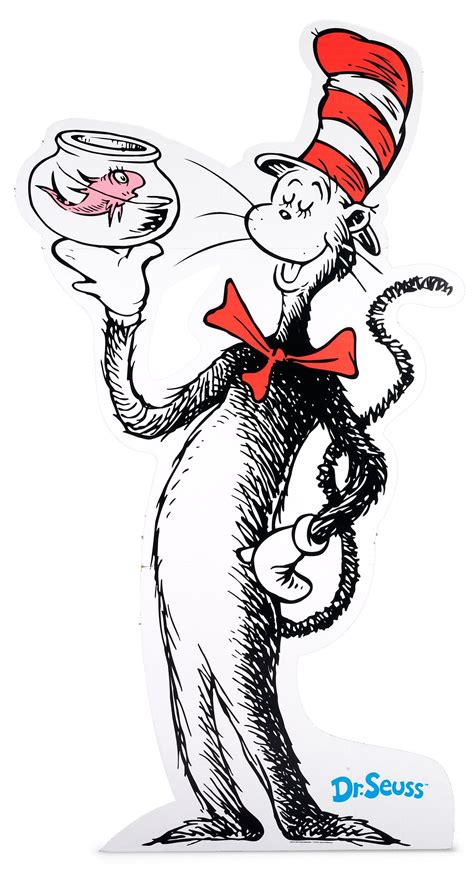 Dr Seuss Cat In The Hat Standup Tall Dr Seuss Seuss Dr Seuss