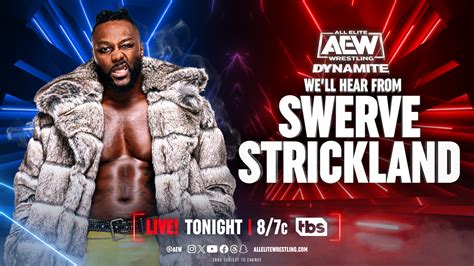 Swerve Strickland Segment Announced For January 17th Aew Dynamite