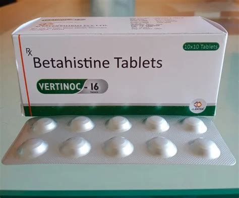 Polished Betahistine Mg Tablets At Best Price In Chandigarh