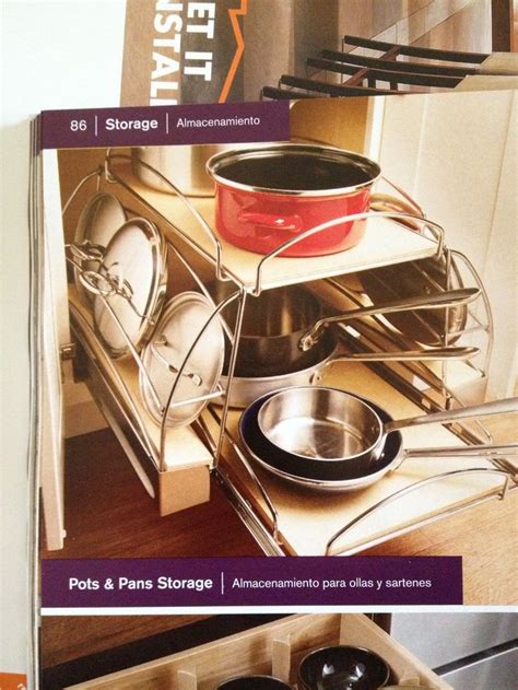 Pots And Pans Storage Cookware Storage Kitchen Storage Solutions