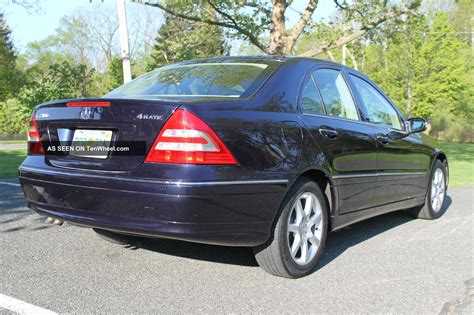 2007 Mercedes Benz C280 4matic Sedan 4 Door 3 0l