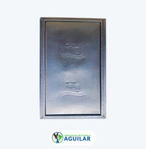 Tapa De Agua Y Desag E Fierro Galvanizado Corporaci N Metal Rgico Aguilar