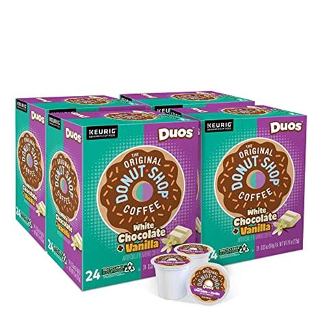 The Original Donut Shop K Cup Duos White Chocolate Vanilla Single