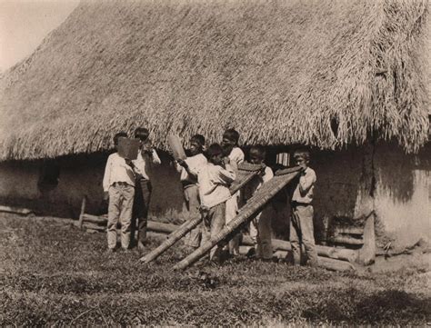 Child music band, Cavinas missionary station, Beni. Pan-flutes. Bolivia ...