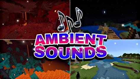 ADDON DE SONIDOS DE AMBIENTACIÓN REALISTA PARA MINECRAFT BEDROCK 1 19