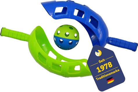 Best Sporting Fangball Spiel I Scoop Ball Set Mit 2 Schlägern And 1 Ball I Fangspiel Mit Ball In