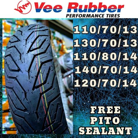 110 70 13 130 70 13 120 70 14 110 80 14 140 70 14 VEE RUBBER VRM459