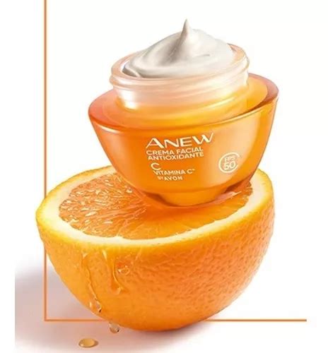 Anew Avon Crema Facial Antioxidante Con Vitamina C Tipo De Piel Todo