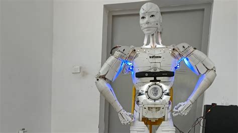 Ai 3d Printed Humanoid Robot Inmoov Youtube