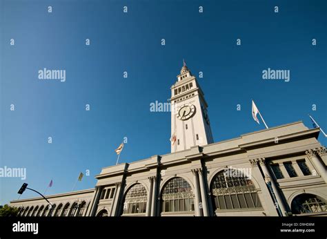 Ferry Building at the Embarcadero Stock Photo - Alamy