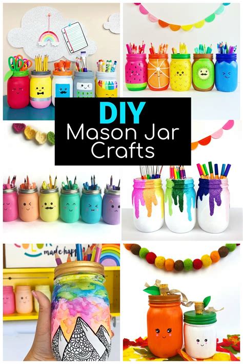 13 DIY Mason Jar Crafts for Every Season