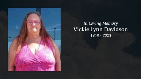 Vickie Lynn Davidson Tribute Video