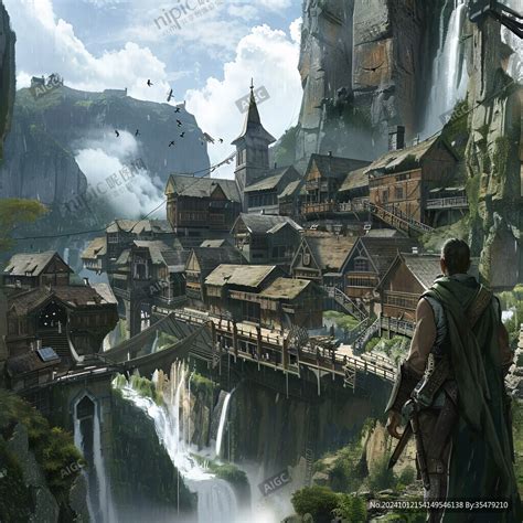 AI创作图游戏场景设计 风景原画 写实风游戏景观设计 cg场景 原画场景 游戏海报游戏原画 游戏原画设计 游戏视觉效果图 写实风场景游戏 挂在 ...