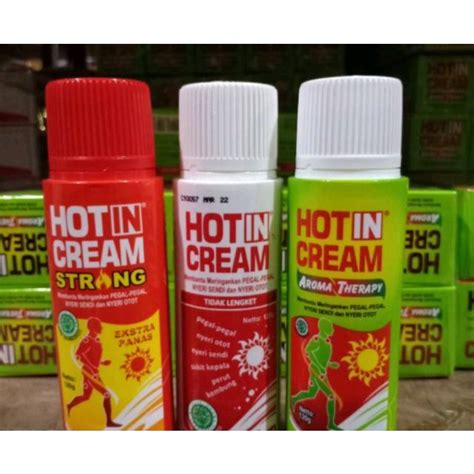 Jual Hot In Cream BOTOL 60gr Shopee Indonesia