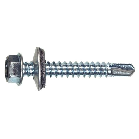 Everbilt X In Flange Hex Head Drive Self Drilling Screw With