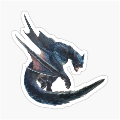 Great Nargacuga Sticker By Luciadazai Redbubble