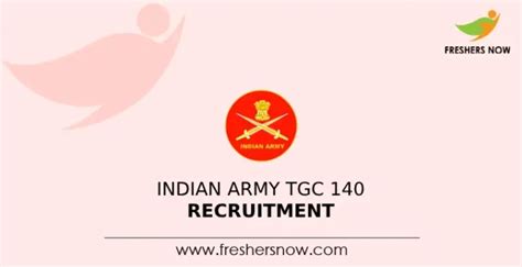 Indian Army TGC 140 Recruitment 2024 Notification For 30 Posts