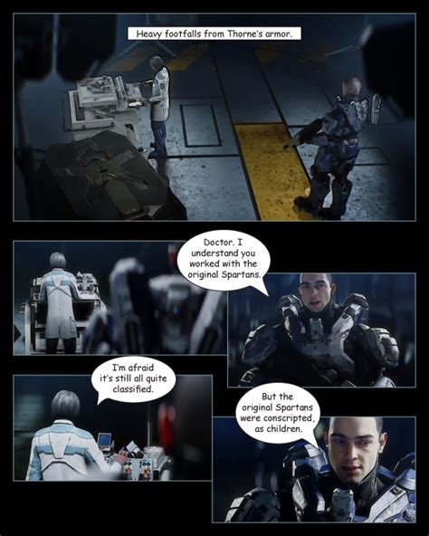 Spartan Ops Episode Comic Book Didacts Hand Halofanforlife