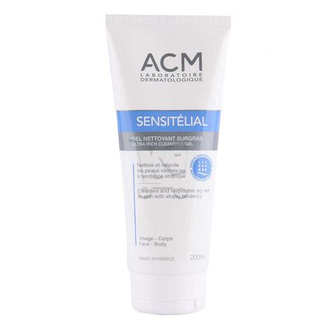 ACM Sensitélial Gel Nettoyant Surgras 200 ml Algérie