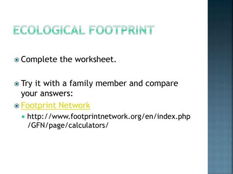 Ecological Footprint Worksheet Kid Worksheet Printable