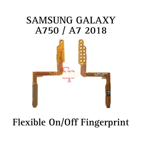 Jual Flexible Konektor Power On Off Fingerprint Samsung A750 A7 2018