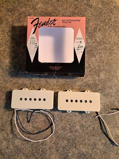 Fender Pure Vintage Jazzmaster Pickup Set S Vintage Reverb