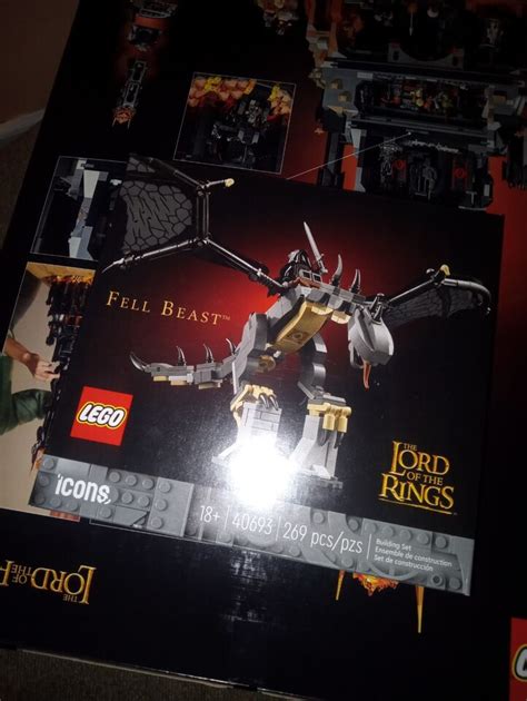 Lego The Lord Of The Rings Fell Beast Brand New Unopened In