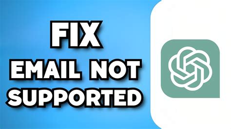 How To Fix Oops The Email You Provided Is Not Supported On Chatgpt