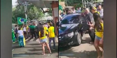 Brasil Carro de Lula é cercado e perseguido por bolsonaristas em São