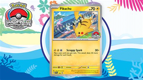 Pok Mon World Championships Announces Pikachu Promo Cardgame