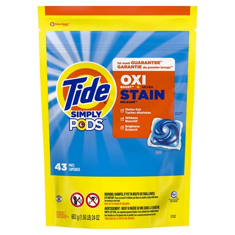 Buy Tidesimply Pods Oxi Ultra Stain Release Liquid Laundry Detergent