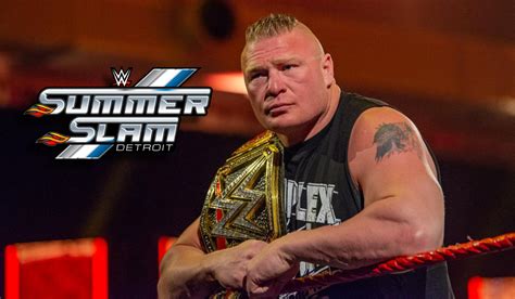 La Increíble Racha De Victorias De Brock Lesnar En Summerslam ¿peligro