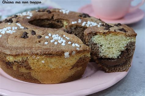 Ciambella Di Frolla Bicolore Alla Nutella Chiara Ma Non Troppo