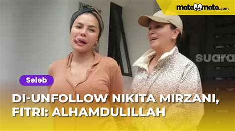 Respons Kabar Di Unfollow Nikita Mirzani Fitri Salhuteru