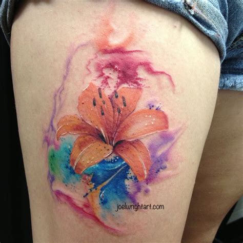 55+ Awesome Lily Tattoo Designs | Art and Design