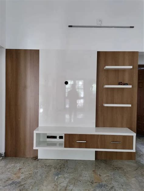 Wooden Modular Tv Unit For Home Hotel And Office At Rs Sq Ft In