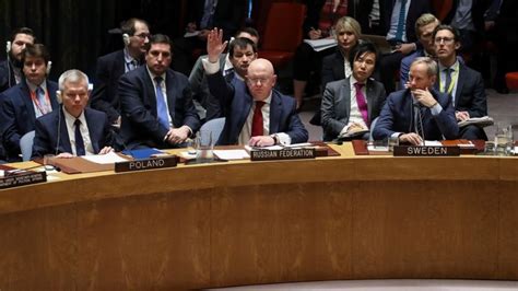 Syria Does Russia Always Use A Veto At The Un Security Council Bbc News