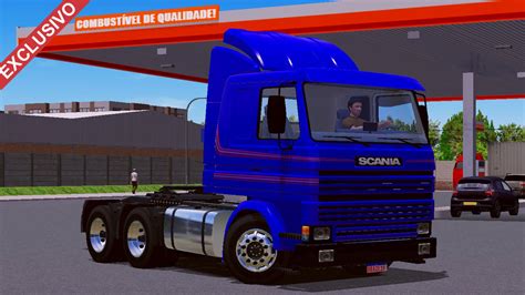 Skin Scania H Frontal Azul Na Rodoca Amba Exclusivo Skins Games