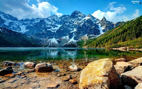 lake, High Tatra Mountains, Morskie Oko, Mountains - Beautiful views ...