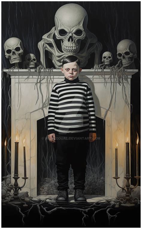 Pugsley Addams From the Addams Family by WickedDual on DeviantArt
