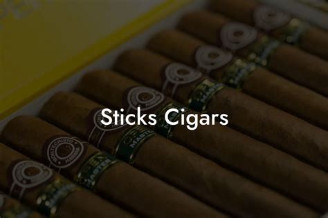 Sticks Cigars Swinger Cigar Cigar Lifestyle