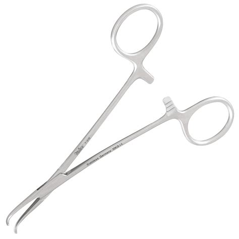 Miltex 5 25in Baby Mixter Forceps Fully Curved Extra Delicate Med