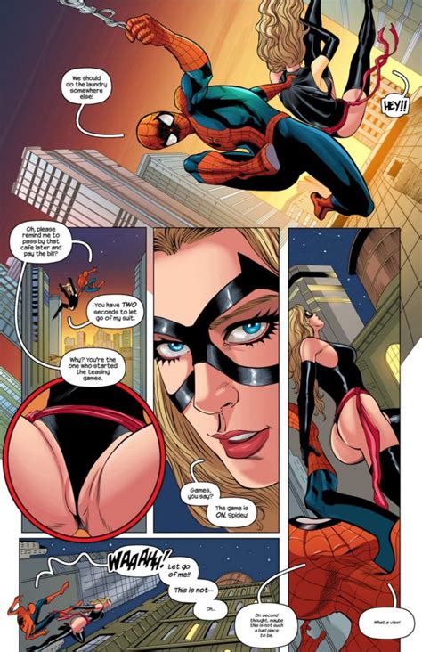 Spiderman And Ms Marvel Tracy Scops Hentai Comics Free