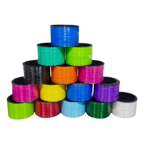 Linha Nylon 3000 Jardas Para Pipas Raias Roca Coloridas Shopee Brasil