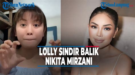 Lolly Sindir Nikita Mirzani Operasi Plastik I Kain Taplak Meja Youtube