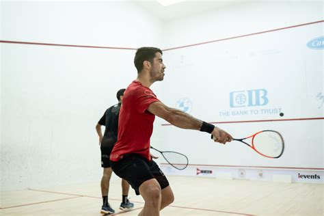 Soares And Azman Upset The Odds As El Gouna International Squash Open