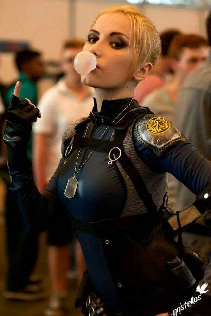 Mortal Kombats Cassie Cage In Beautifully Victorious Cosplay Cosplay