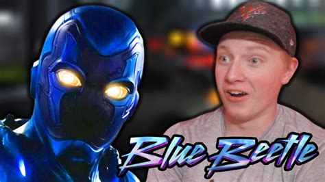 Blue Beetle Trailer Reaction Youtube