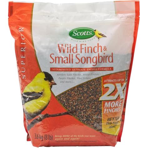 SCOTTS WILD BIRD FOOD Wild Finch & Small Songbird Bird Seed Blend ...