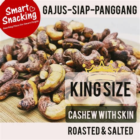 G Kacang Gajus Panggang Roasted Cashew Nuts With Skin